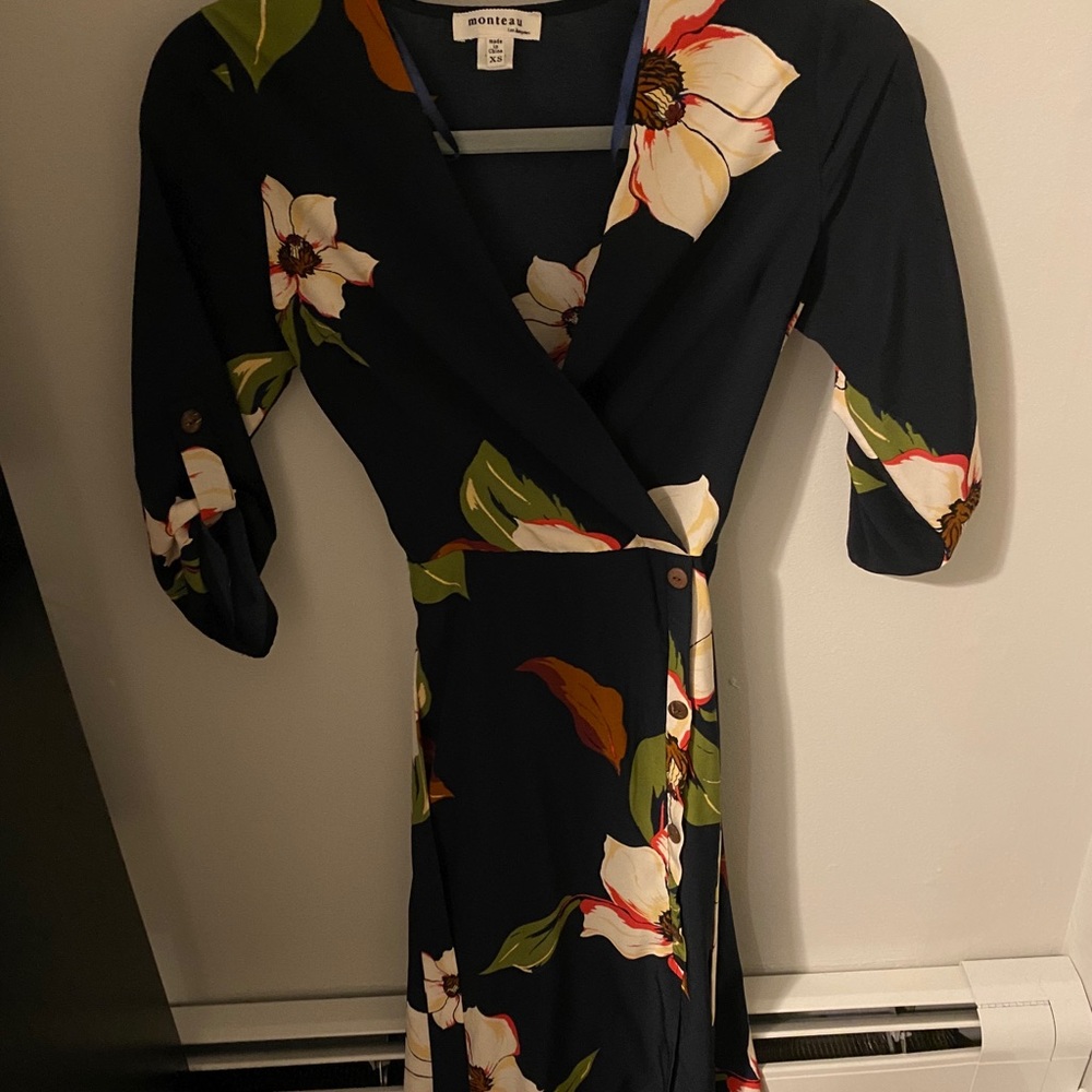Floral mid dress